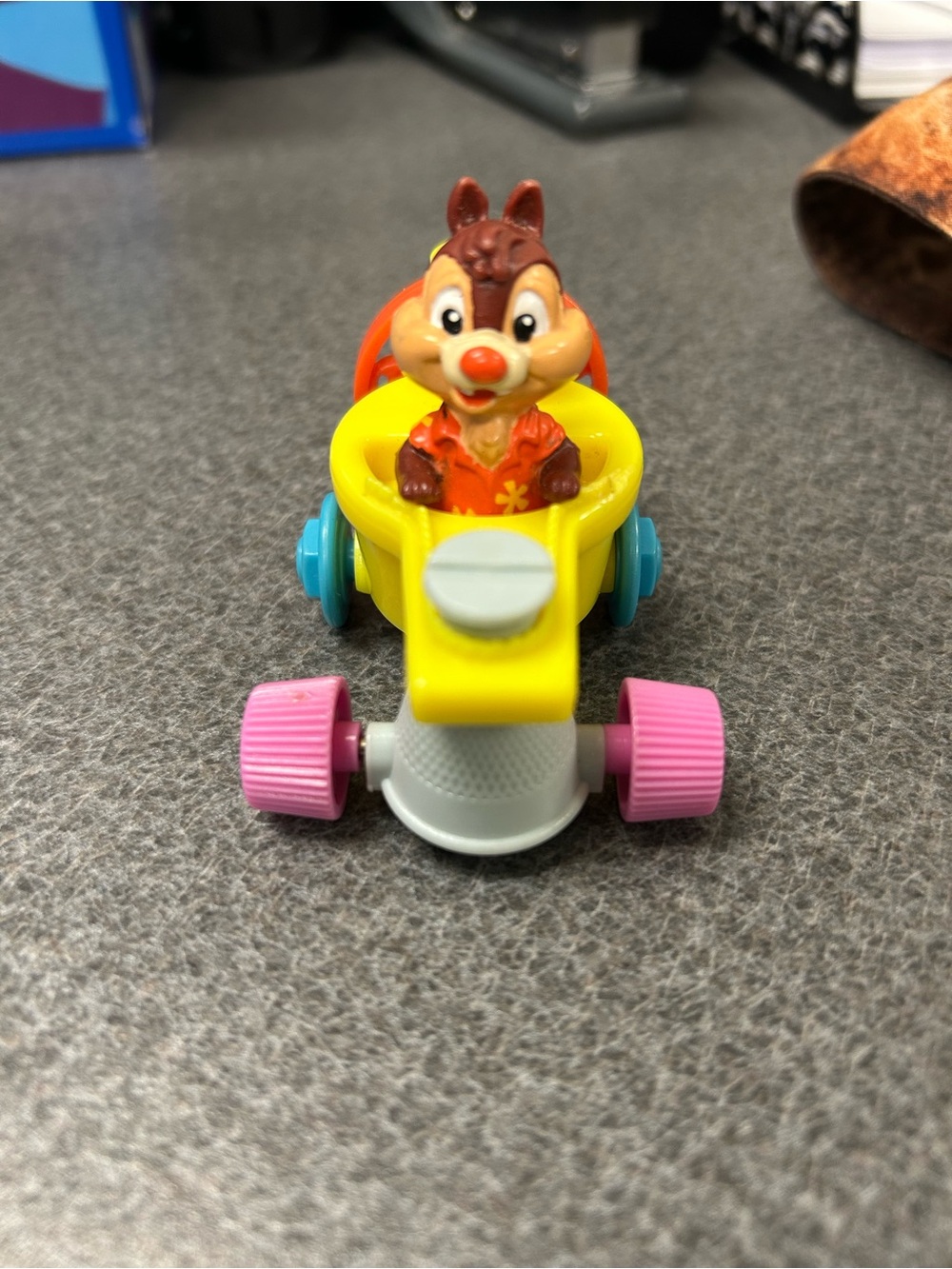 1989 McDonald’s happy meal toy Chip n Dale’s Rescue Rangers